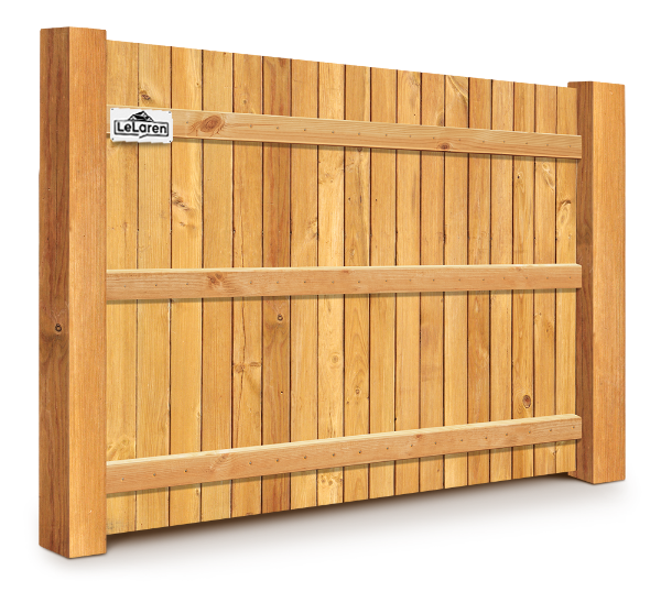 Wood fence styles that are popular in Wanatah IN