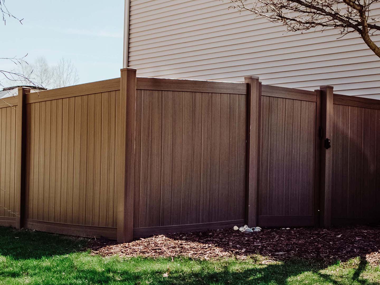 Vinyl Fence in Northern Indiana