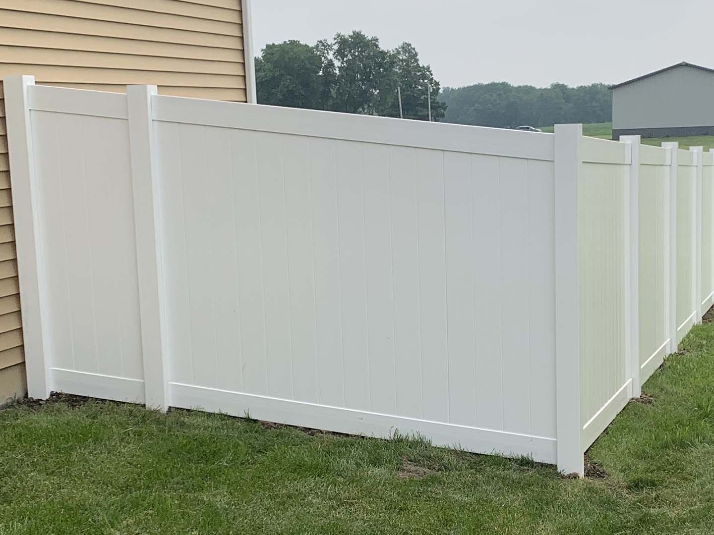 Vinyl Privacy Fence Northern Indiana